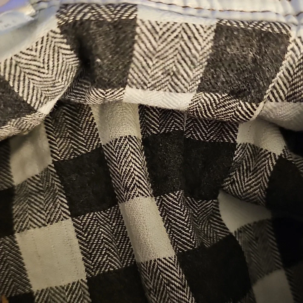Osh Kosh B'gosh Infant Classic Dark Blue Flannel Lined Overalls